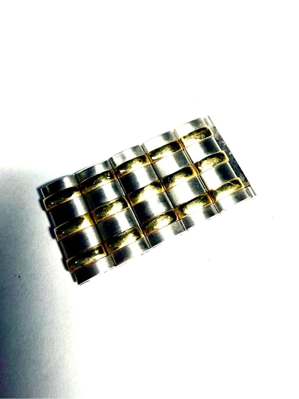CHOPARD MONTE CARLO 16.21mm wide 18K Yellow Gold & Stainless Steel Complete Link